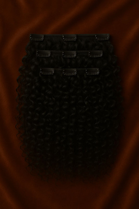 Curly Clip In